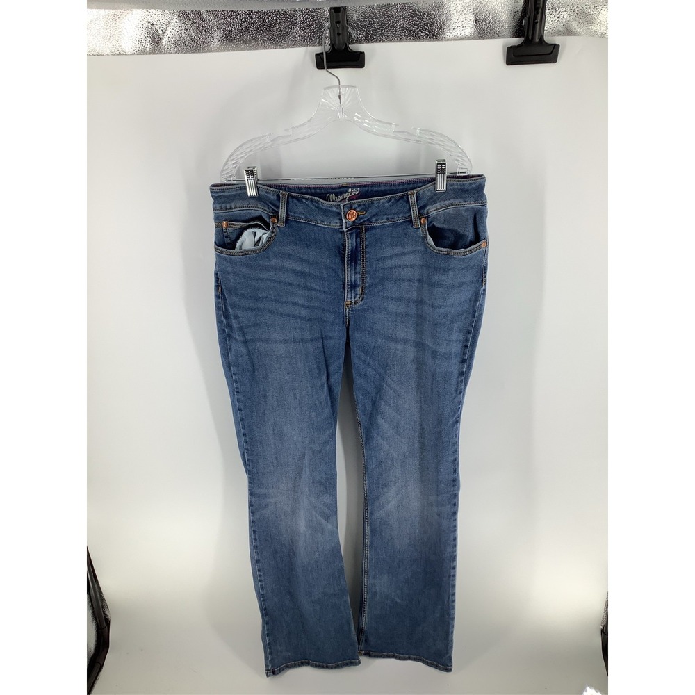 Wrangler Retro Sadie Womens 19x34 Medium Wash Low Rise Bootcut Jeans 1009MWZKM